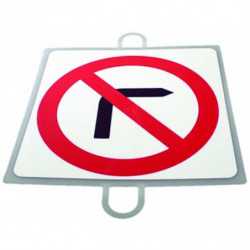 SEÑAL PROHIBICION GIRO DERECHA