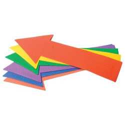 FLECHAS DE CAUCHO RECTAS - 6 UNIDADES