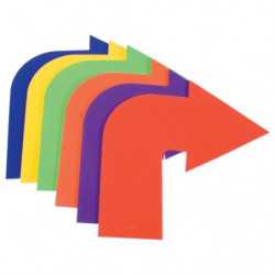 FLECHAS DE CAUCHO CURVAS - 6 UNIDADES