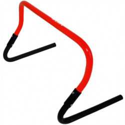 VALLA DOBLE ALTURA 15 - 30 cm ROJO/NEGRO