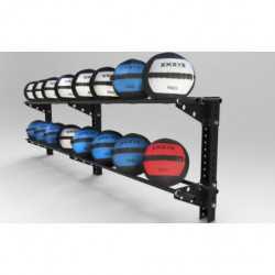 ESTANTERIA PARED LARGA BALONES MEDICINALES