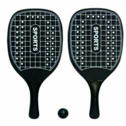 JUEGO PALAS MADERA CON PELOTA