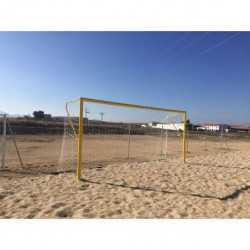 JGO PORTERIA FUTBOL PLAYA METALICA