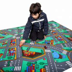 TAPIZ TRAFICO 120 X 80 CM