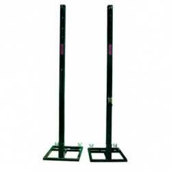 JUEGO POSTES  VOLEIBOL TRASLADABLES  METALICOS 80 x 80  mm