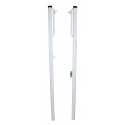 JUEGO POSTES VOLEIBOL FIJOS ALUMINIO Ø 90 mm