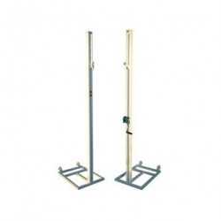 JUEGO POSTES VOLEIBOL TRASLADABLES ALUMINIO Ø 90 mm