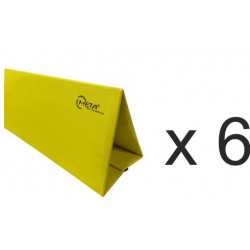 KIT 6 VALLAS PLIOMETRICO PLEGABLE 23 CM