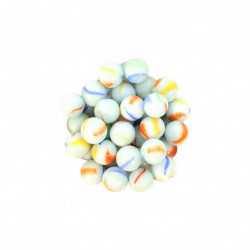 BOLSA 50 CANICAS EFECTO PORCELANA