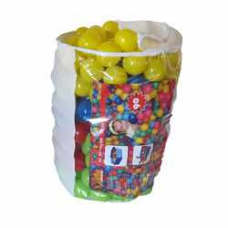 BOLSA 250 BOLAS COLORES PARA PISCINA Ø 8.5 CM