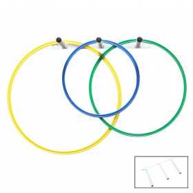 SOPORTE METALICO  PARA CUERDAS Y AROS