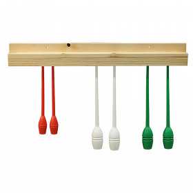 SOPORTE MADERA PARA MAZAS