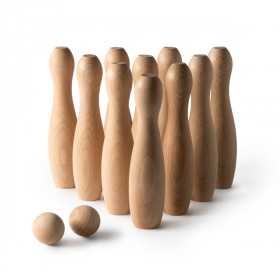 JUEGO BOLOS MADERA