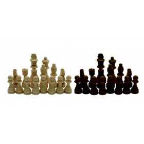 FICHAS AJERDREZ MADERA 9 CM