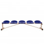 BANCO METALICO ASIENTOS PVC 5 plazas