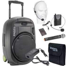 EQUIPO SONORO IBIZA PORT MK 12" 700W