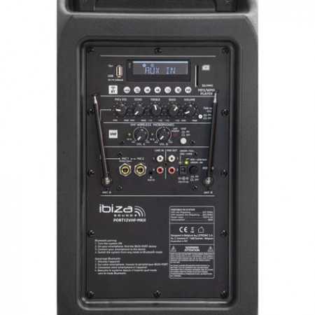 EQUIPO SONORO IBIZA PORT MK 12" 700W