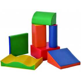 JUEGO 7 BLOQUES DE ESPUMA