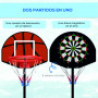 CANASTA BALONCESTO AJUSTABLE CON DIANA