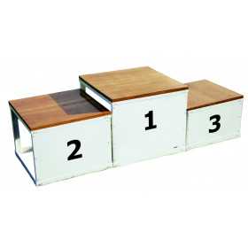PODIUM INDIVIDUAL ALUMINIO