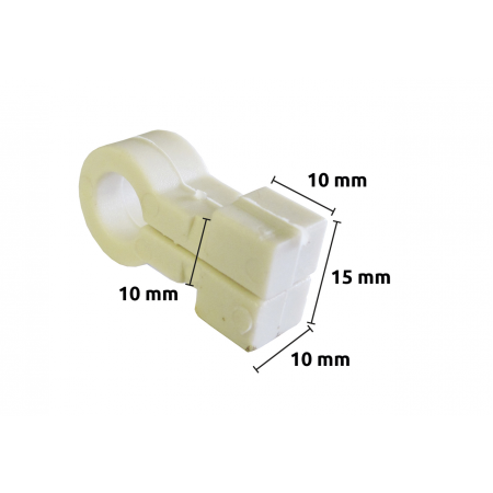 GANCHO OMEGA 10 MM BOLSA 50 UNID.