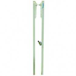 JUEGO POSTES VOLEIBOL FIJOS ALUMINIO 80 x 80 mm