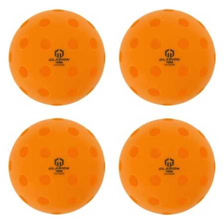 SET 4 PELOTAS PICKLEBALL OUTDOOR