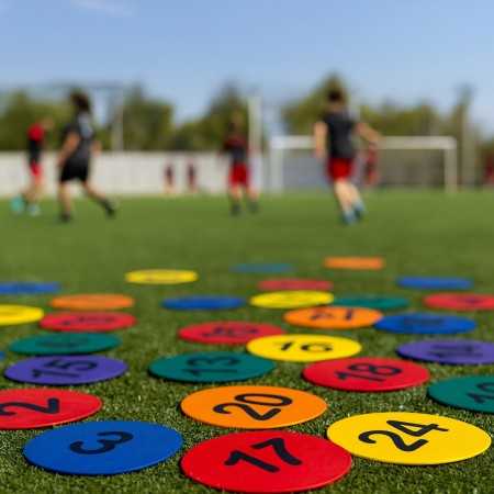 SET 24 DISCOS ENTRENAMIENTO NUMERADOS