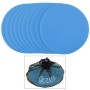 SET 10 DISCOS ENTRENAMIENTO PLANOS
