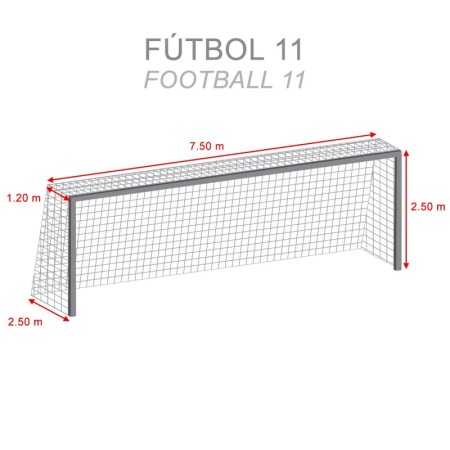 JUEGO RED FUTBOL 11 3MM PREMIUM