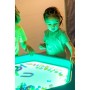 BANDEJA SENSORIAL LED TUFF TRAY CON SOPORTE AJUSTABLE