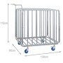 CARRO PORTABALONES METALICO BARTY