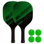 JUEGO 2 PALAS PICKLEBALL + 4 PELOTA