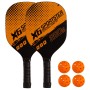 JUEGO 2 PALAS PICKLEBALL + 4 PELOTA