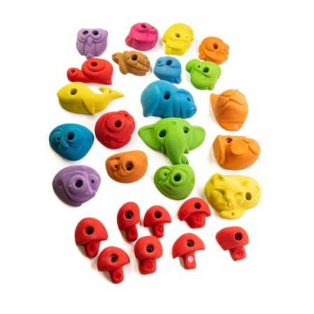 PACK 27 PRESAS FORMAS ANIMALES