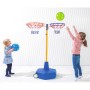 CONJUNTO CANASTA DOBLE FOOTBASKET  (1 poste largo + 1 base + aro doble)