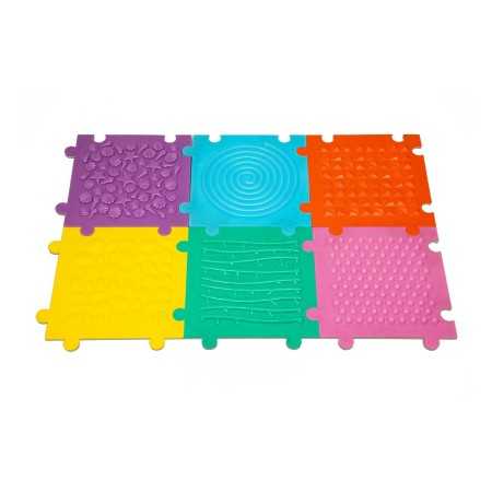 SUELO PUZZLE TEXTURIZADO. Set 6 unid.