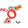 LETRAS SENSORIALES LIQUIDAS. Set  26 letras con textura